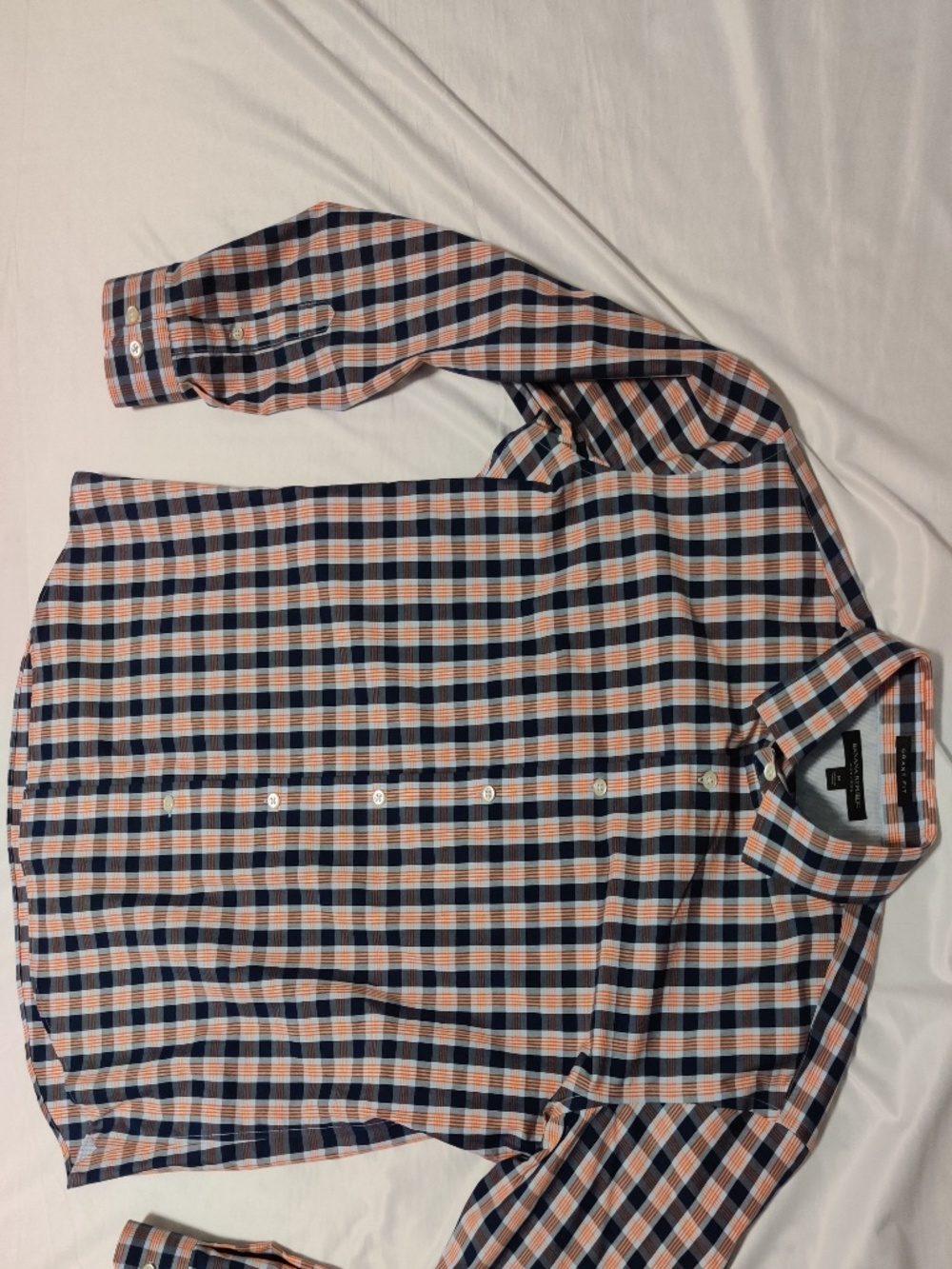 Banana Republic Grant Fit  Non-Iron Medium